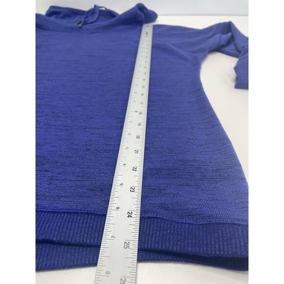 Gerry Long Sleeve Funnel Neck Sweatshirt Pullover Heather Purple Gorp Womens XL - Picture 9 of 11